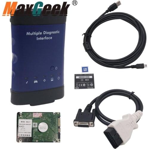 Multiple Diagnostic Interface for GM MDI with WIFI + HDD Software V2018.03 for GM MDI Diagnostic Tool