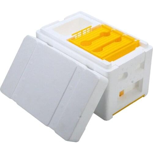 Plastic Harvest Bee Hive Tail Box Bee Breeding Box Pollination Box Foam