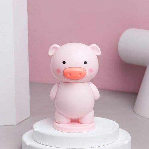 Handheld Cartoon Piggy Pocket Mini Fan USB Rechargble Cooling Air Conditioner N0PF
