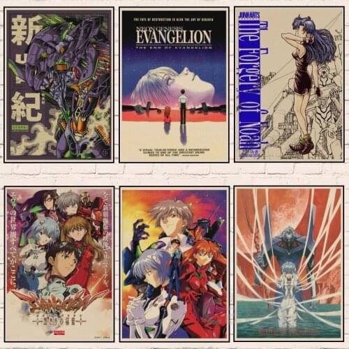 Homemade Diamond Painting 5D DIY Wall Art Anime Character Poster HD Print Evangelion Picture Living Room Bedroom Home Decoration