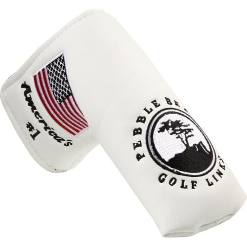 1pc Golf Blade Putter Head Covers For Golf Scotty Putter Embroidery Headcover