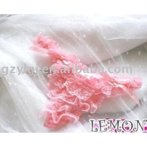 10pcs /lot Sexy Lingerie Underwear lace thong light pink E100