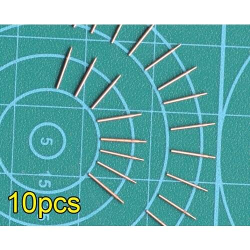 10Pcs 1/700 Scale 5 Inch 127mm Metal Barrel Super Precision 700211 Warship Spare Parts