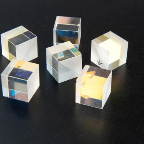 8pcs Physical Optics Color Filter Red Yellow Blue Optical Glass Teaching Instrument