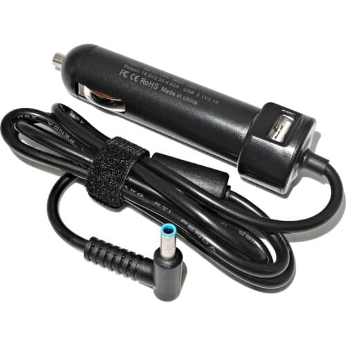 Laptop Car Charger for Hp Elitebook G3 246 G4 248 G1 250 G2 250 G3 250 G4 255 G2 255 G3 255 19.5V 2.31A 4.62A 90W Laptop Adapter