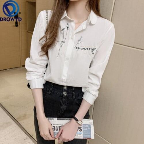 Fashion Woman Blouses 2021 New Long Sleeve White Blouse Women Shirts Chiffon Blouse Office Ladies Tops Womens Tops and Blouses