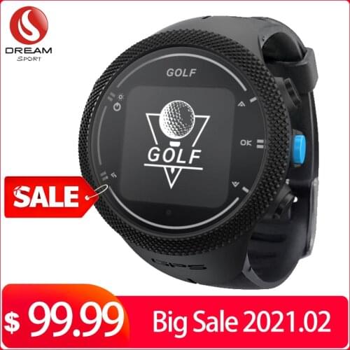 Golf Watches With Gps Range Finder Smart Tracker Golf Buddy For Golf Sport Preloaded 40000+Worldwide Golf Courses DREAMSPORT