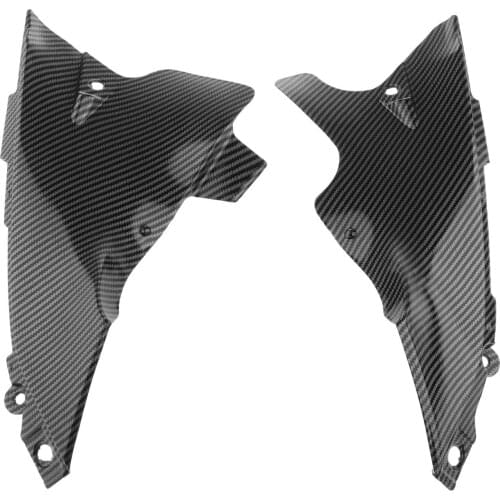 Black Motorcycle Front Air Dust Tube Cover Fairing for Yamaha R1 2004-2006