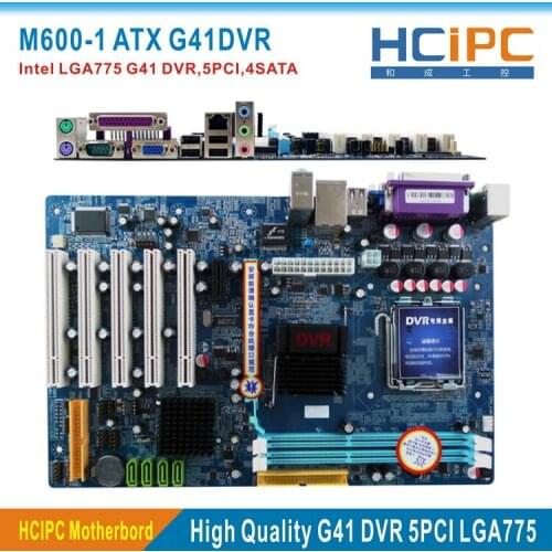 HCIPC ATX G41DVR NVR,DVR G41 5PCI Motherboard,5PCI Motherboard,LGA775 Motherboard,ATX Motherboard
