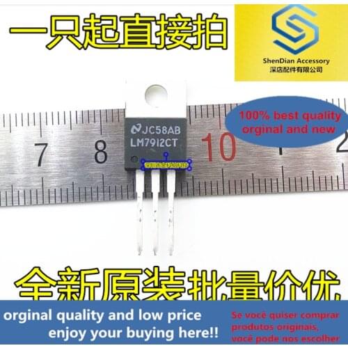 5pcs only orginal new LM7912CT TO-220 three-terminal voltage regulator transistor in-line chip