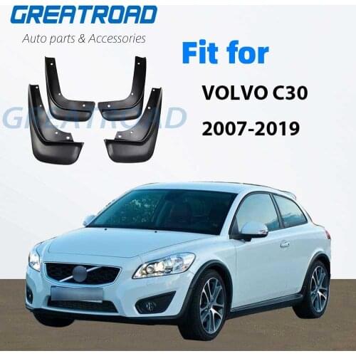 Front Rear Car Mud Flaps For VOLVO C30 (Without Painted Seals) 2007-2013 Mudflaps Splash Guards Flap Mudguards Fender 2010 2011