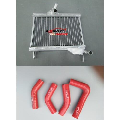 All Aluminum Racing Radiator & HOSE For Yamaha RZ350 RD350 RD250 RD 350 250 1984-1988