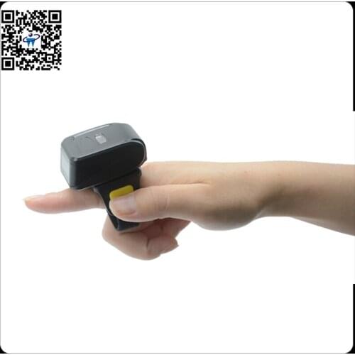 Android/Ios/Win Bluetooth Finger ring barcode scanner Style 2D / QR Barcode Scanner For Warehouse / Logistics Application