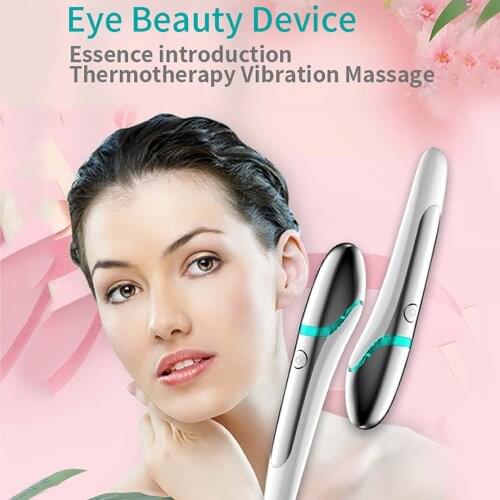 Fashion Eye Massager EMS Remove Dark Circle Massage Stick Facial Care Instrument EMS Electric Eye Massager