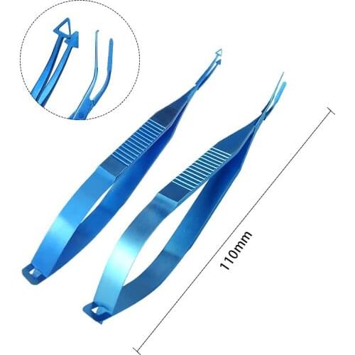 Titanium forceps ophthalmic tweezer Nucleus Bisector/Vectis Forceps ophthalmic instruments