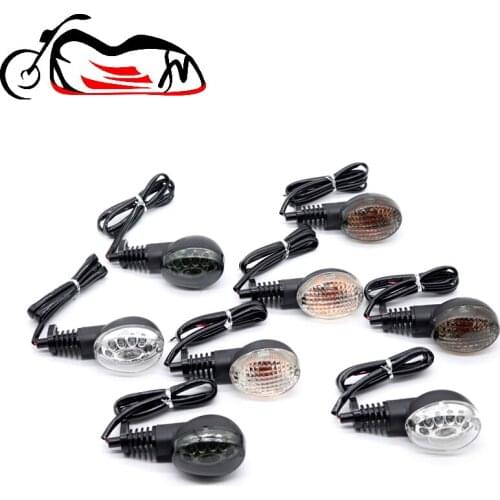 Turn Signal Indicator LED/Bulb For KAWASAKI NINJA 250R 650 Vulcan S KLX250S KLX 250SF 250 Motorcycle Accessories Light Lamp Lens