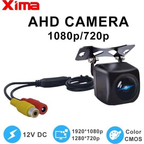XIMA Universal AHD Fisheye Rear View Camera 170° HD Starlight Night Vision Vehicle Backup Cameras 1080P For AHD IN Put Car Radio