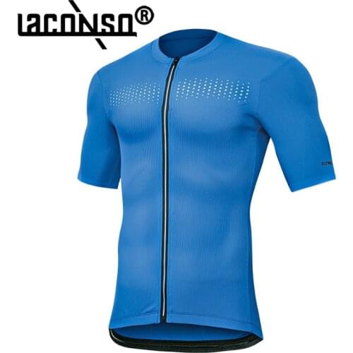 LACONSO Cycling First Layer Underwear Man Base Sports Bicycle Compression T-shirt Inner Tihgt Vest Short Sleeve Jersey Bike Top