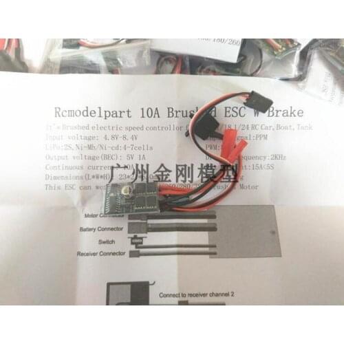 WPL B1 B-1 B-14 B24 C14 B16 B36 1:16 Truck 4WD RC Crawler Car Upgrade 10A ESC Two-way brake