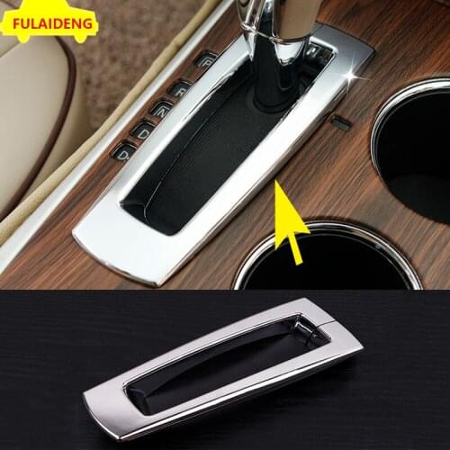 1PCS For Nissan Teana Altima 2013-2018 ABS Chromed Interior Gear Shift Box Panel Cover Trim Car Styling Accessories