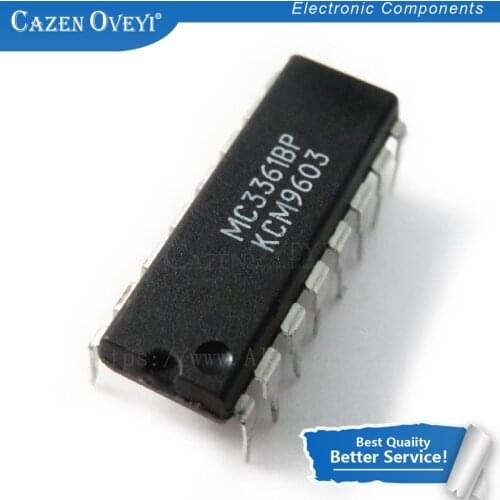 10pcs/lot MC3361CP MC3361BP MC3361C MC3361 DIP-16 In Stock