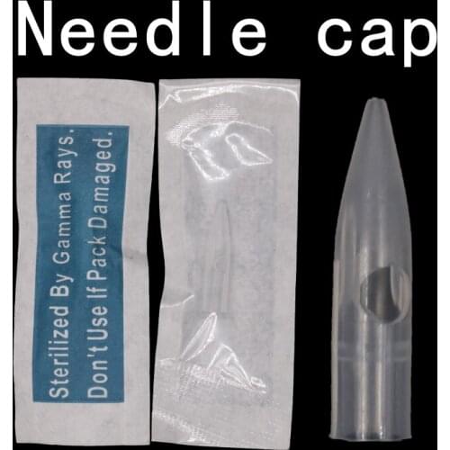 100 pcs 1 Prong Round Needles Caps giant sun G-8650 Permanent Makeup Needle Tips For Dragon / Mosaic / Merlin/ Tattoo Machine