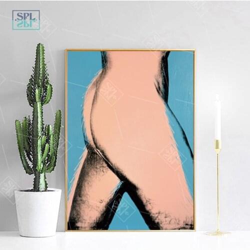 Abstract Nude Artwork Canvas Painting Sex Girl Poster Hd Print on Canvas Modern Home Decor Wall Art Picture for Living Room