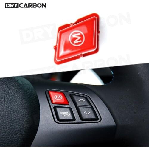 For BMW 3 Series E90 E92 E93 M3 2007-2013 Car Accessories 1 PCS Car Steering Wheel M Mode Switch Button Trim Cover