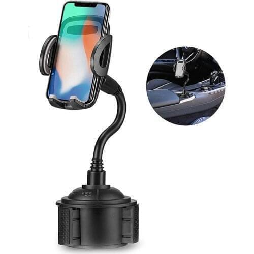 Car Water Cup Holder Car Mount For Cell Phone Universal Adjustable Cup Holder Porta Vasos Para Autos Phone Holder For Car