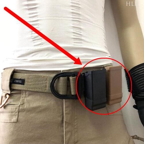 Tactical Concealed Pouch fit 9mm to 45 caliber Pistol Case Gun Holster Glock 17 19 Magazine Pouch