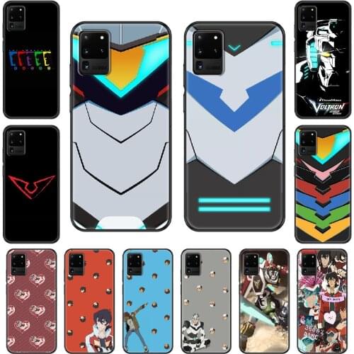 Keith Voltron Legendary Defender Phone case For Samsung Galaxy S 3 4 5 6 7 8 9 10 E Plus Lite Edge black art waterproof 3D