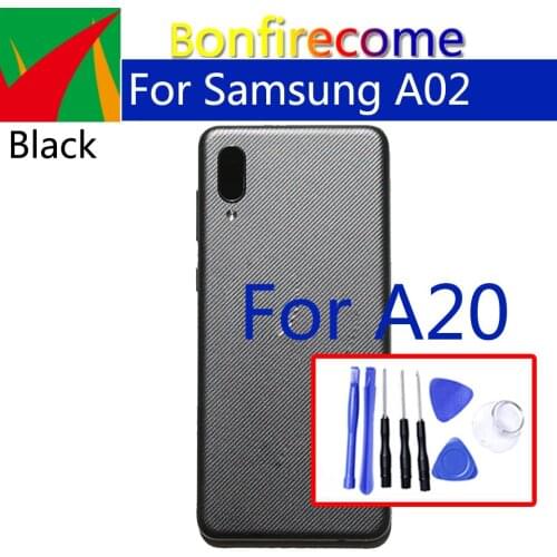For Samsung Galaxy A02 A022 A022F Housing Battery Back Cover Case Rear Door Chassis Replacement