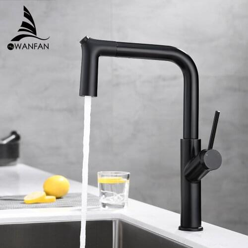 Kitchen Faucet Chrome Deck Mounted Mixer Tap 360 Degree Rotation Stream Sprayer Nozzle Kitchen Sink Hot Cold Taps 8831