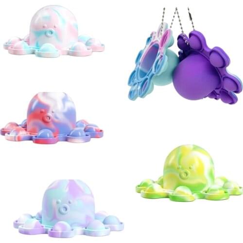 Fidget Toys Cute Octopus Pendant Decompression Toy To Relieve Stress Of Adults And Lonely Autistic People Antistress Fidget