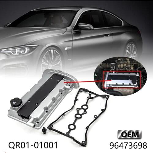 96473698 Aluminium Alloy Engine Cylinder Head Valve Cover for Daewoo Buick Excelle 1.6 Chevrolet Lacetti/Lova/Aveo/Sonic/Kalos