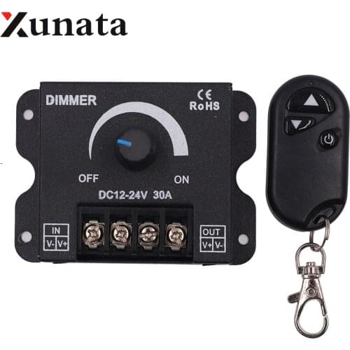 DC12-24V 30A 3 Key RF Remote Control Monochromatic Light For 5050 2835 Single Color LED Strip Neon Light