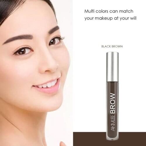 Natural Long Lasting Waterproof Eyebrow Gel Eyebrow Tint Eye Brow Shade With Brush