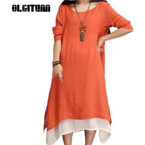 OLGITUM Boho Summer Dresses