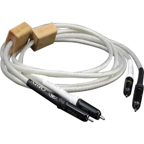 Pair Audiophile Odin Nordost Supreme Reference RCA Interconnect Audio Cable with WBT Plug