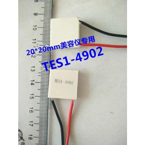 Semiconductor Refrigeration Sheet TES1-4902/04902 20*20 MM 5V2A Low-power Semiconductor Refrigeration Sheet