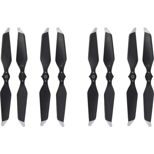 4 Pairs Mavic Pro Platinum 8331 Low Noise Quick-Release Propellers ( Golden/Silver ) for DJI mavic Pro drone Accessories