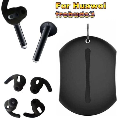 Anti-slip Earbuds Pads Silicone Case for Huawei Freebuds 3 In-Ear Eartips Ear Cap Case Kit for Freebuds 3 Bluetooth Headset