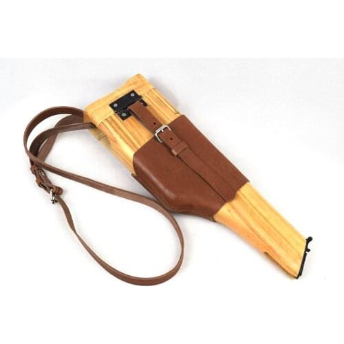 Replica WWI WWII German Mauser Broomhandle Leather Holster&Stock