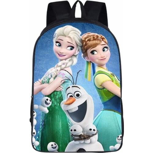 Disney Frozen Elsa Schoolbag for Girls Children School bag for Teenager Girl Orthopedic Princess Backpack Mochila Infantil