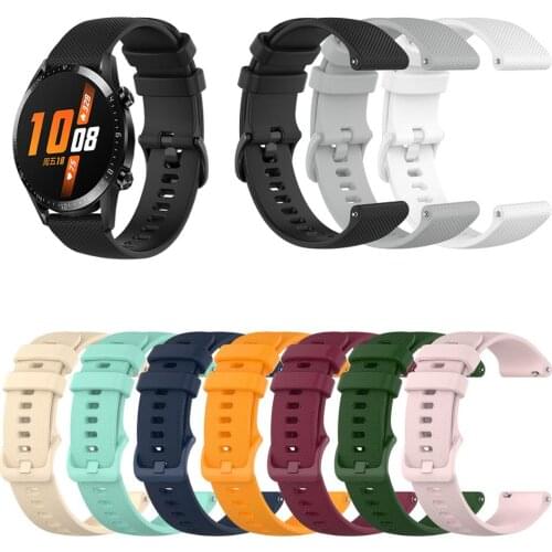 Silicone Band For HUAWEI WATCH GT 2 46mm 42mm Wrist Strap for HONOR Magic / MagicWatch 2 ремешок Replaceable Watchband Bracelet