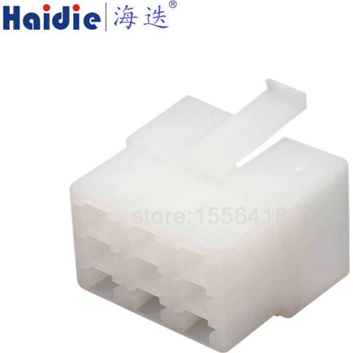 2sets 9pin auto plastic wiring harness cable connector with terminals 6120-2093