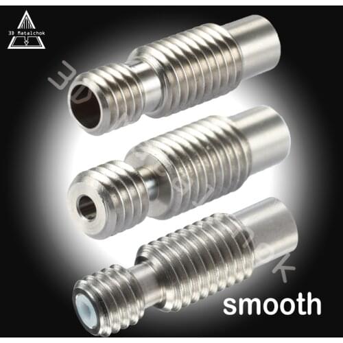 3D Matalchok high quality V6 Throat Stainless Steel Throat For E3D V6 Extruder J-head Hotend 1.75mm Filament 3D Printer Parts