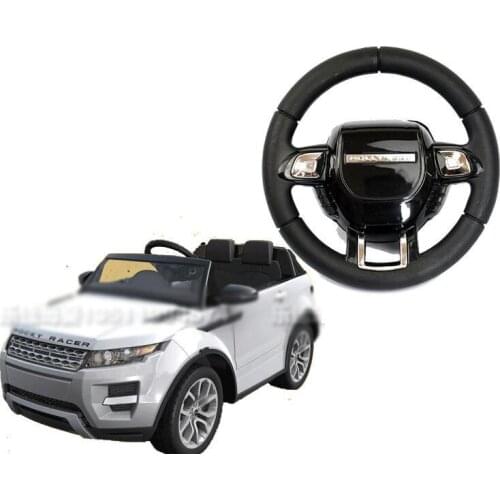 Children Electric Car Parts 2 Plugs Steering Wheel Kids Karting For Haolaixi Sx118 Rover Car Steering Wheel Toys Accessories