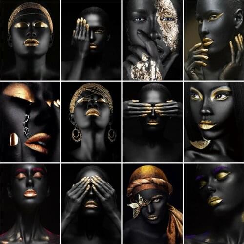 Evershine Full Square Diamond Painting Woman Cross Stitch 5D Diamond Embroidery Sale Portrait Rhinestone Picture Home Decoration