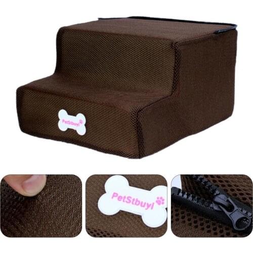 Pet Ladder Cover Detachable Zipper Closure Fabric Non-slip Dog Climbing Ramp Cover for Puppy